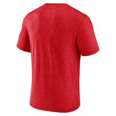Los Angeles Angels Badge of Honor Tri-Blend T-Shirt - Red