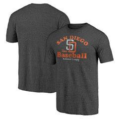 San Diego Padres Our Game Tri-Blend T-Shirt - Charcoal
