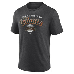 San Francisco Giants Wonderment Tri-Blend T-Shirt - Charcoal