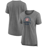 St. Louis Cardinals Women's Selected First Tri-Blend T-Shirt - Gray