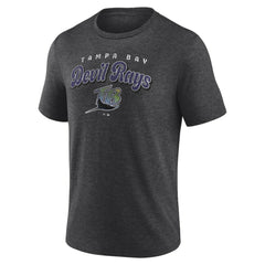 Tampa Bay Rays Wonderment Tri-Blend T-Shirt - Charcoal