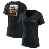 Bryant Young San Francisco 49ers Women's Hall of Fame V-Neck T-Shirt - Black discount