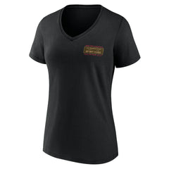 Bryant Young San Francisco 49ers Women's Hall of Fame V-Neck T-Shirt - Black discount