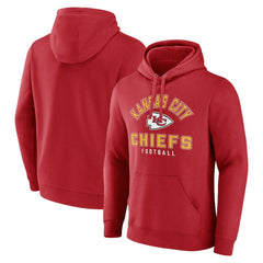 Kansas City Chiefs Between the Pylons Pullover Hoodie - Red online