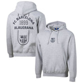 Barcelona Sport Design Sweden Streetwear Relaxed Pullover Hoodie - Heather Gray outlet