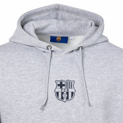 Barcelona Sport Design Sweden Streetwear Relaxed Pullover Hoodie - Heather Gray outlet