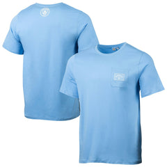 Manchester City Sport Design Sweden Relaxed Post Match Pocket T-Shirt - Sky Blue outlet