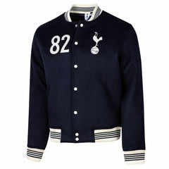 Tottenham Hotspur Sport Design Sweden Free Kick Wool Varsity Jacket - Navy online