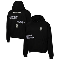 Real Madrid Sport Design Sweden Overtime Oversized Raglan Hoodie - Black sale