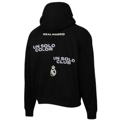 Real Madrid Sport Design Sweden Overtime Oversized Raglan Hoodie - Black sale