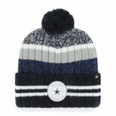 Dallas Cowboys '47 Quiver Cuffed Pom Knit Hat - Navy outlet