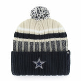 Dallas Cowboys '47 Long Range Cuffed Knit Hat with Pom - Navy on sale