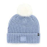 Dallas Cowboys '47 Women's Mellow Cuffed Knit Hat with Pom - Light Blue on sale