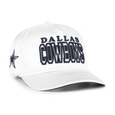 Dallas Cowboys '47 Women's Outspoken Hitch Adjustable Hat - White discount