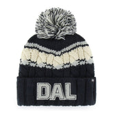 Dallas Cowboys '47 Women's Emma Cuffed Knit Hat with Pom - Navy online