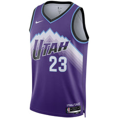 Lauri Markkanen Utah Jazz Unisex Swingman Jersey - Icon Edition - Purple | Nike discount