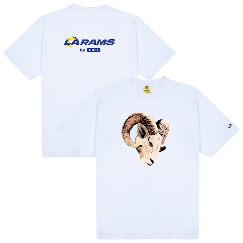 Los Angeles Rams GOLF WANG Cutout T-Shirt - White for sale