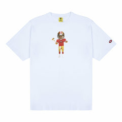 San Francisco 49ers GOLF WANG Bobblehead T-Shirt - White discount