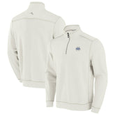 Houston Astros Tommy Bahama Sport Tobago Bay Tri-Blend Half-Zip Sweatshirt - Cream