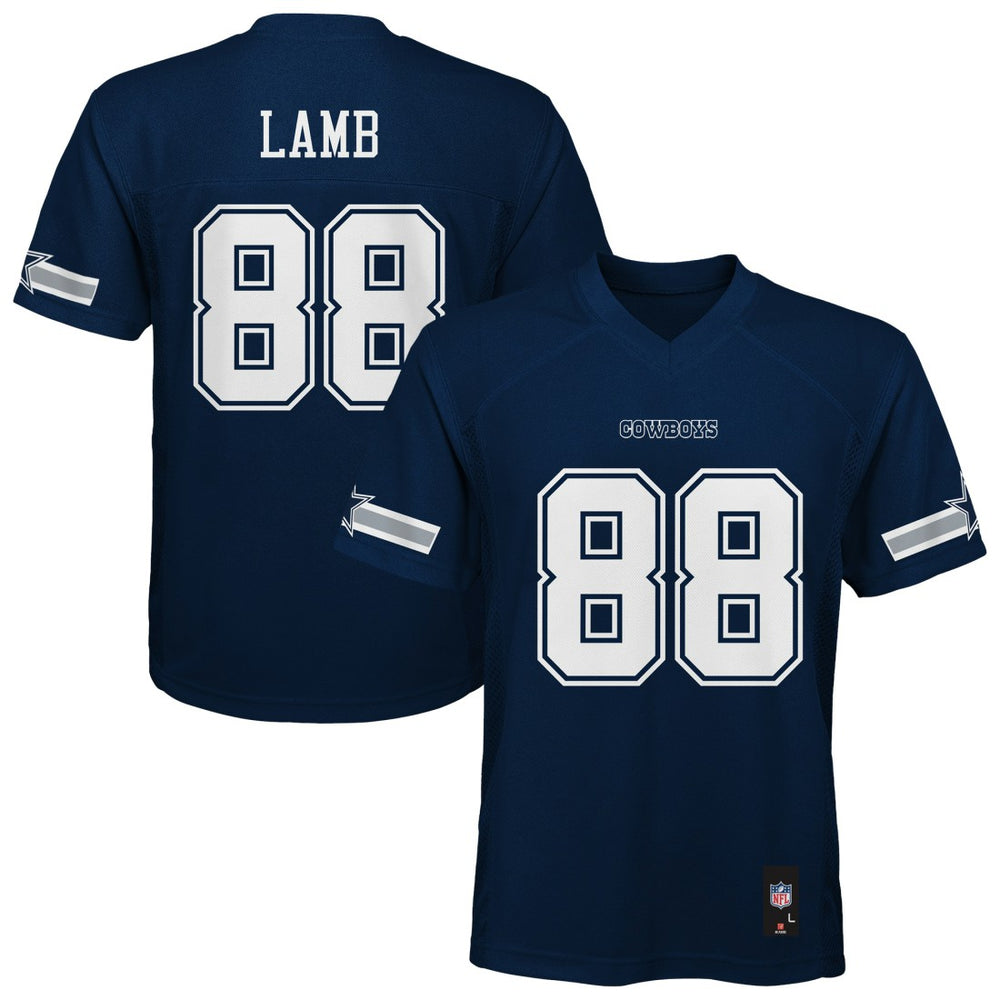 CeeDee Lamb Dallas Cowboys Outerstuff Preschool Replica Player Jersey - Navy for sale
