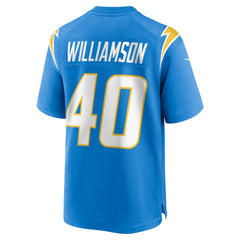 Kendall Williamson Los Angeles Chargers Team Game Jersey - Powder Blue | Nike outlet