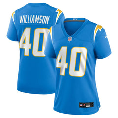 Kendall Williamson Los Angeles Chargers Women's Team Game Jersey - Powder Blue | Nike cheap