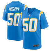 Caleb Murphy Los Angeles Chargers Team Game Jersey - Powder Blue | Nike for sale