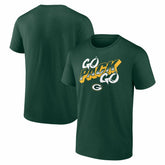 Green Bay Packers Go Pack Go T-Shirt - Green discount