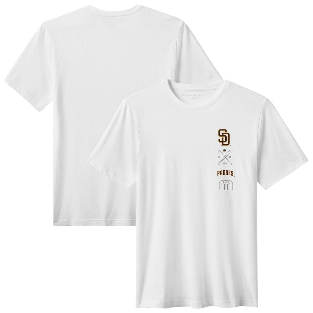 San Diego Padres TravisMathew Sunset Slam 2.0 T-Shirt - White