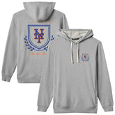 New York Mets TravisMathew Fleece Stadium Hoodie - Gray