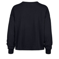 New England Patriots '47 Women's Muse Sydney Long Sleeve Cropped T-Shirt - Navy on sale
