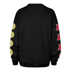 Pittsburgh Steelers '47 Women's Go Big Oversized Pullover Sweatshirt - Black on sale