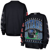 Tennessee Titans '47 Women's Go Big Oversized Pullover Sweatshirt - Navy outlet