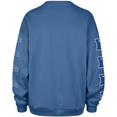 Detroit Lions '47 Women's Go Big Oversized Pullover Sweatshirt - Blue discount