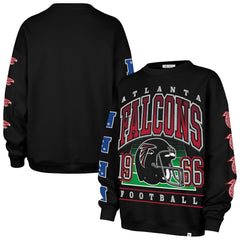 Atlanta Falcons '47 Women's Go Big Oversized Pullover Sweatshirt - Black sale