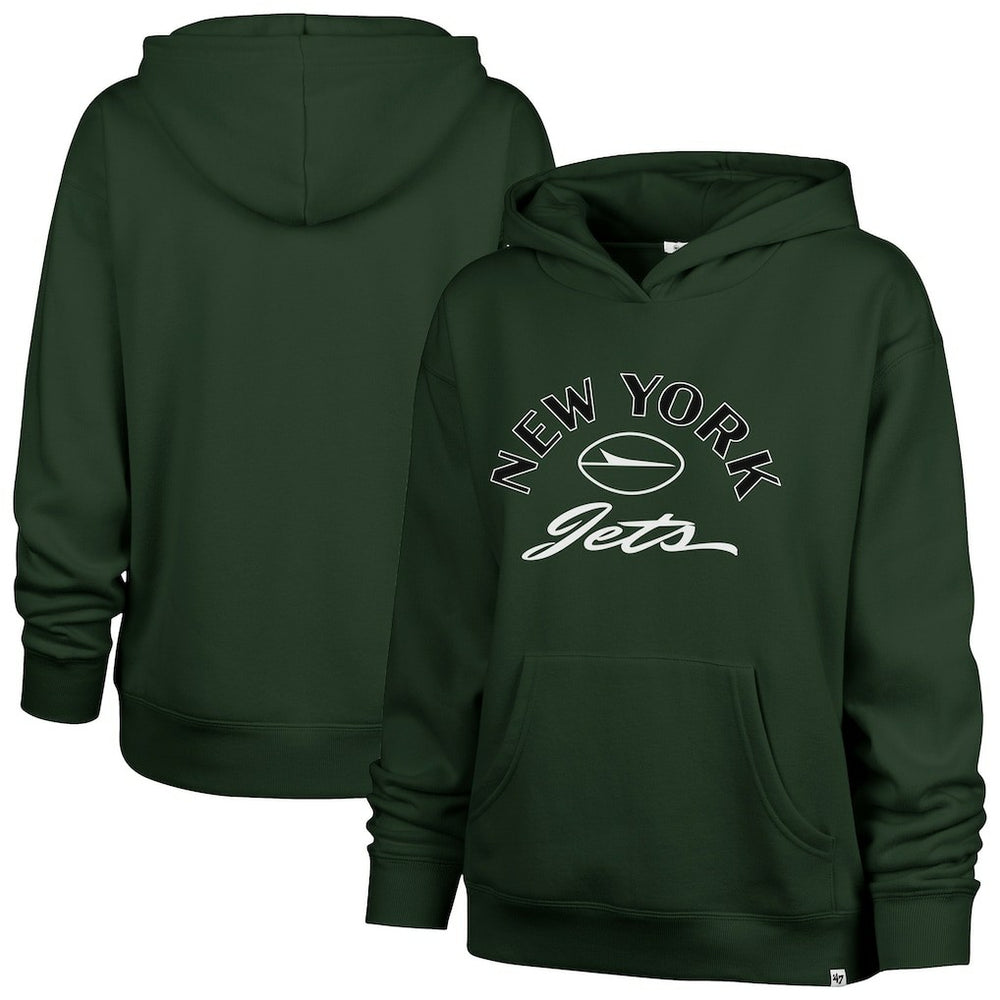 New York Jets '47 Women's Whirlwind Naomi Pullover Hoodie - Green cheap