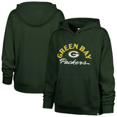 Green Bay Packers '47 Women's Whirlwind Naomi Pullover Hoodie - Green on sale