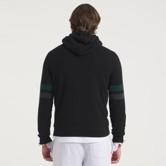 New York Jets x Todd Snyder Cashmere Hoodie Sweater - Heather Black discount