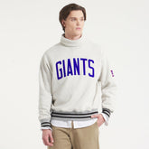 New York Giants x Todd Snyder Relaxed Canadian Fleece Turtleneck - Oatmeal discount