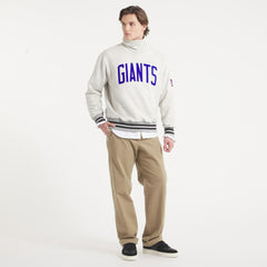 New York Giants x Todd Snyder Relaxed Canadian Fleece Turtleneck - Oatmeal discount