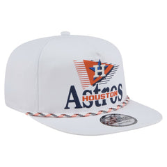 Houston Astros Collide Golfer Snapback Hat - White | New Era