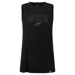 Minnesota Wild Levelwear Women's Influx Darkmoon Tank Top Black