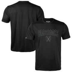 Chicago Blackhawks Levelwear Richmond Darkmoon T-Shirt Black