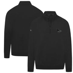 San Jose Sharks Levelwear Murray Nightfall Quarter-Zip Jacket Black