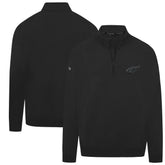 Detroit Red Wings Levelwear Murray Nightfall Quarter-Zip Jacket Black