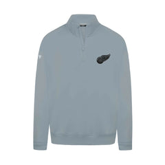 Detroit Red Wings Levelwear Murray Nightfall Quarter-Zip Jacket Gray