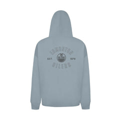 Edmonton Oilers Levelwear Uphill Abyssal Full-Zip Hoodie Gray