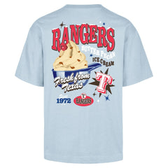 Texas Rangers Ice Cream Parlor Foundation T-Shirt - Light Blue | 47 brand