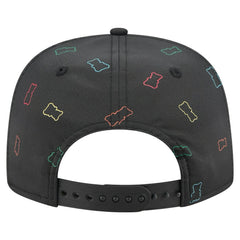 San Francisco 49ers New Era Gummy Golfer Snapback Hat - Black on sale