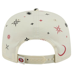 San Francisco 49ers New Era Celestial Golfer Snapback Hat - Cream outlet